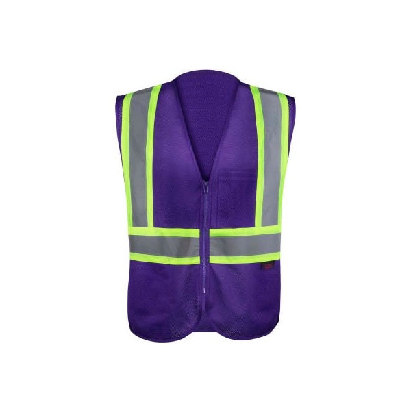 Gss Safety GSS Safety Enhanced Visibility Multi-Color Vest-Purple-4XL/5XL 3137-4XL/5XL - main